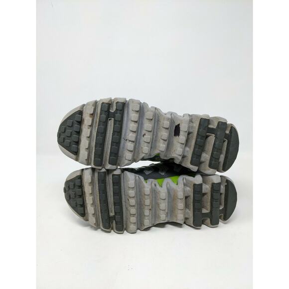 Mens Reebok Zigtech Shark Athletic Running Shoes Size 5 Green & Gray - Picture 7 of 12